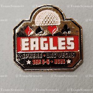 Sept. 5 & 6 2025 / Eagles Sphere Enamel Pin